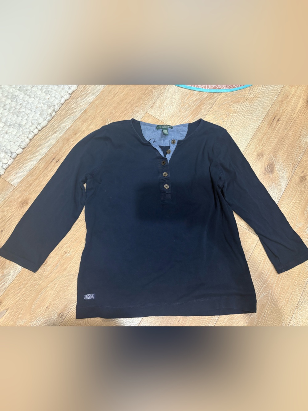 Vintage Ralph lauren navy blue long sleeve